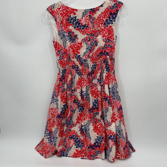 Jessica Simpson Dresses & Skirts - JESSICA SIMPSON Womens Summer Dress Size 6 High Neck Low Back Mini Fit Flare